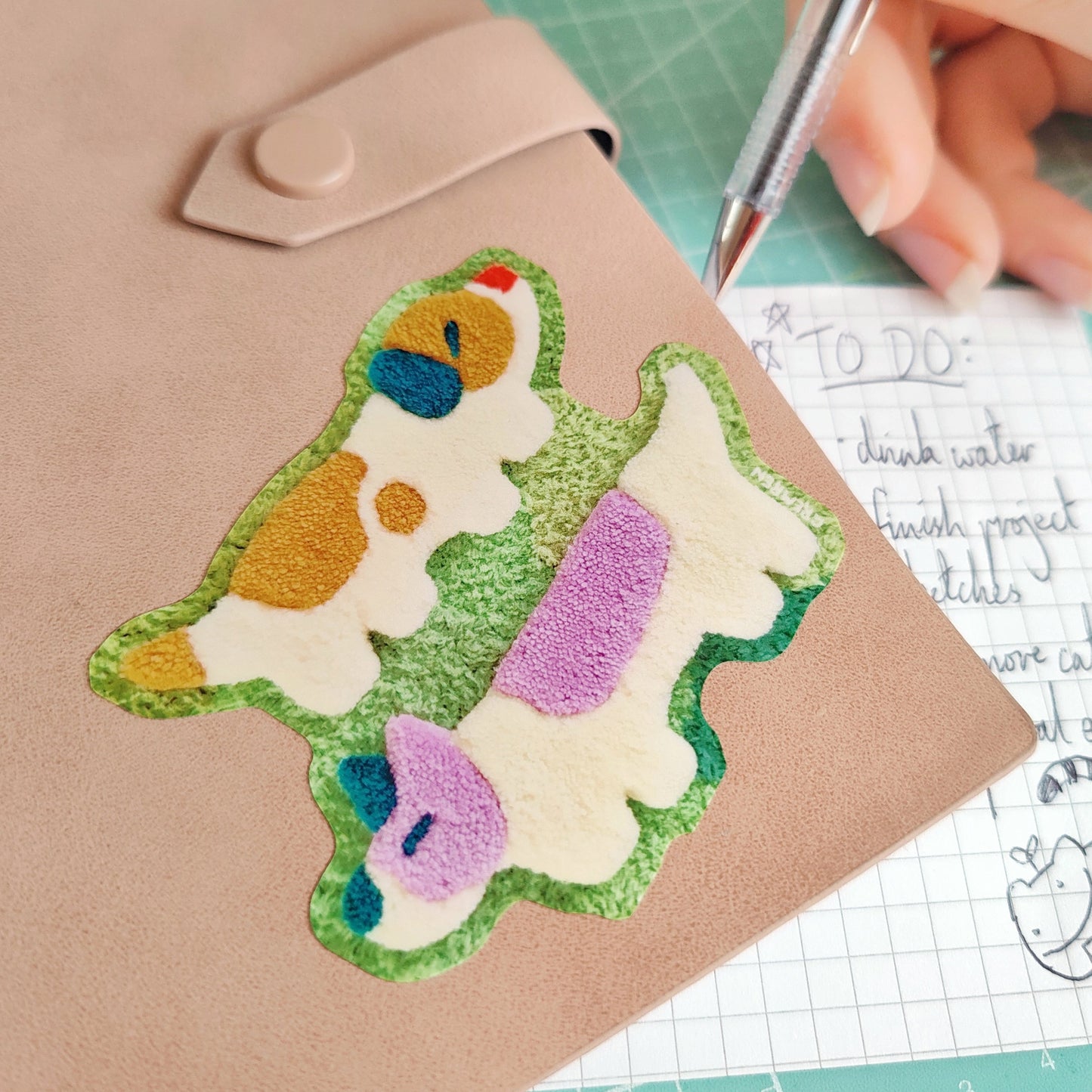 Yarn Dogs Waterproof Matte Vinyl Sticker