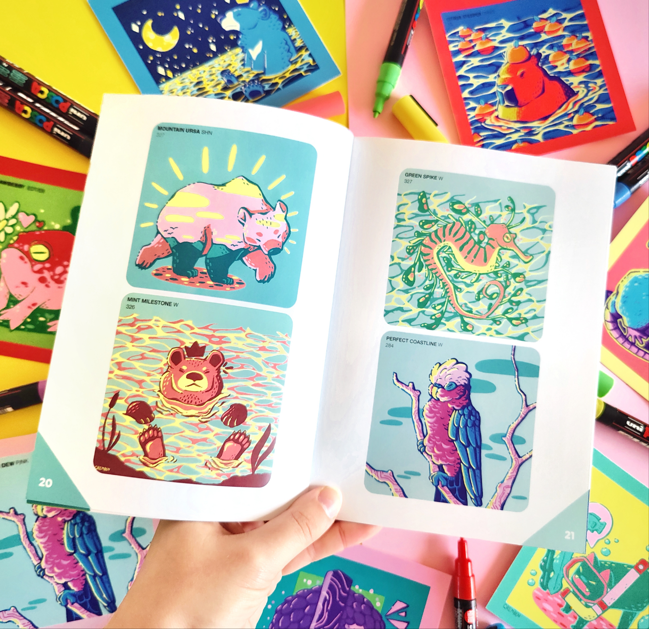 Get Swatching Swatch Art Zine - DELUXE EDITION