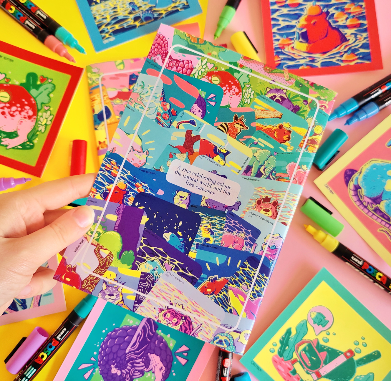 Get Swatching Swatch Art Zine - DELUXE EDITION