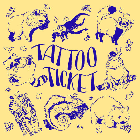 TATTOO TICKET - One Time Permission
