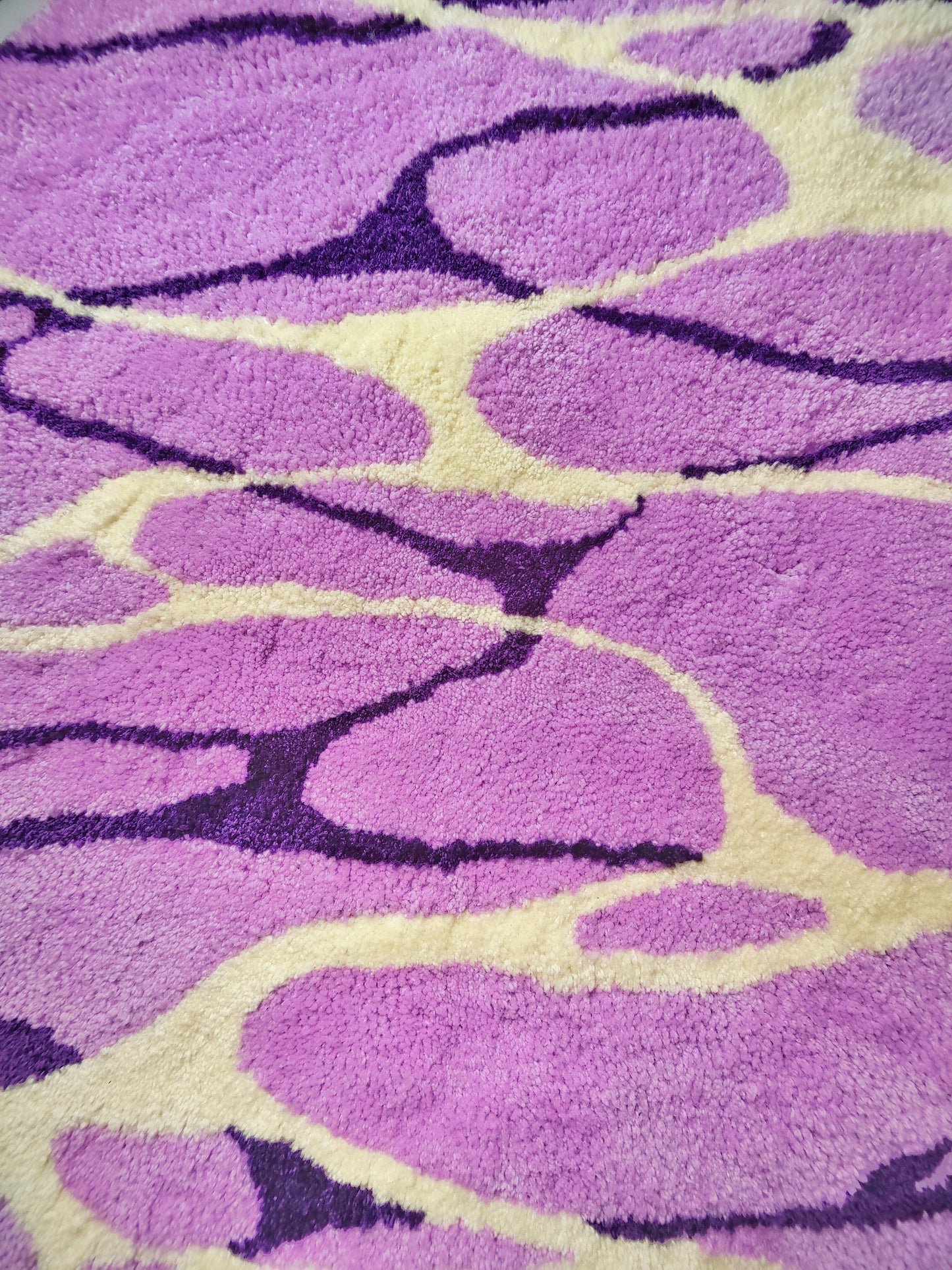 Lavender Lake - Original Handmade Rug