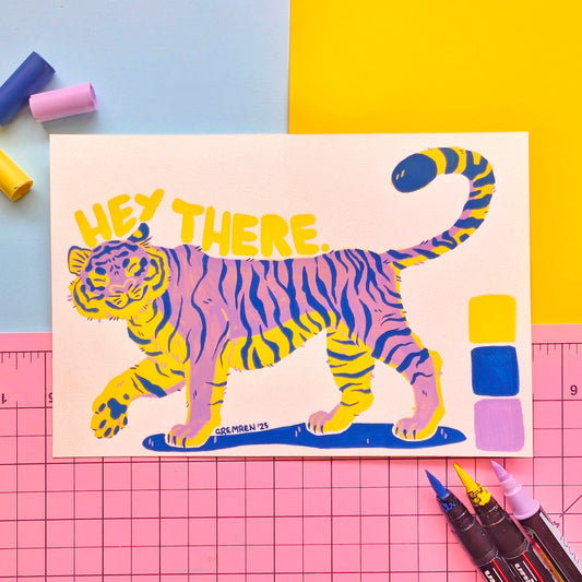Hey There Bucko - Original Art Piece