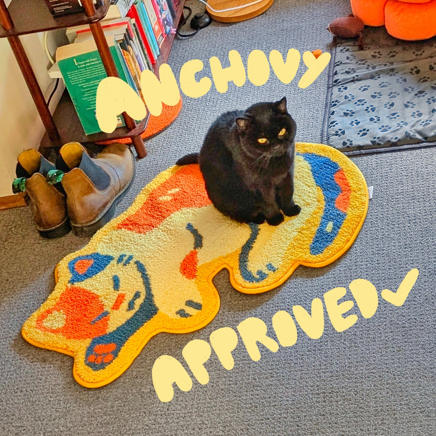 Cat Nap Yarn Rug