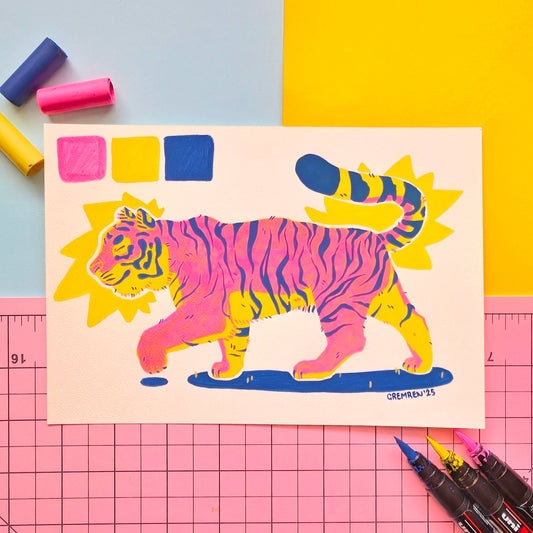 Prowling Pro - Original Art Piece