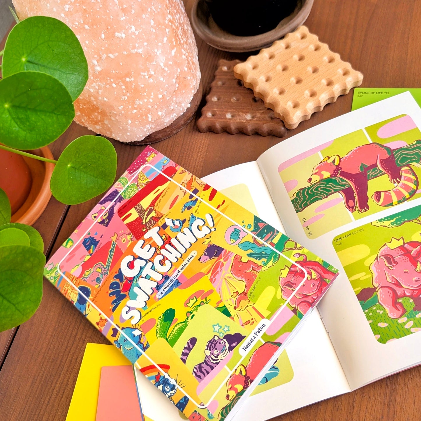 Get Swatching Swatch Art Zine - DELUXE EDITION