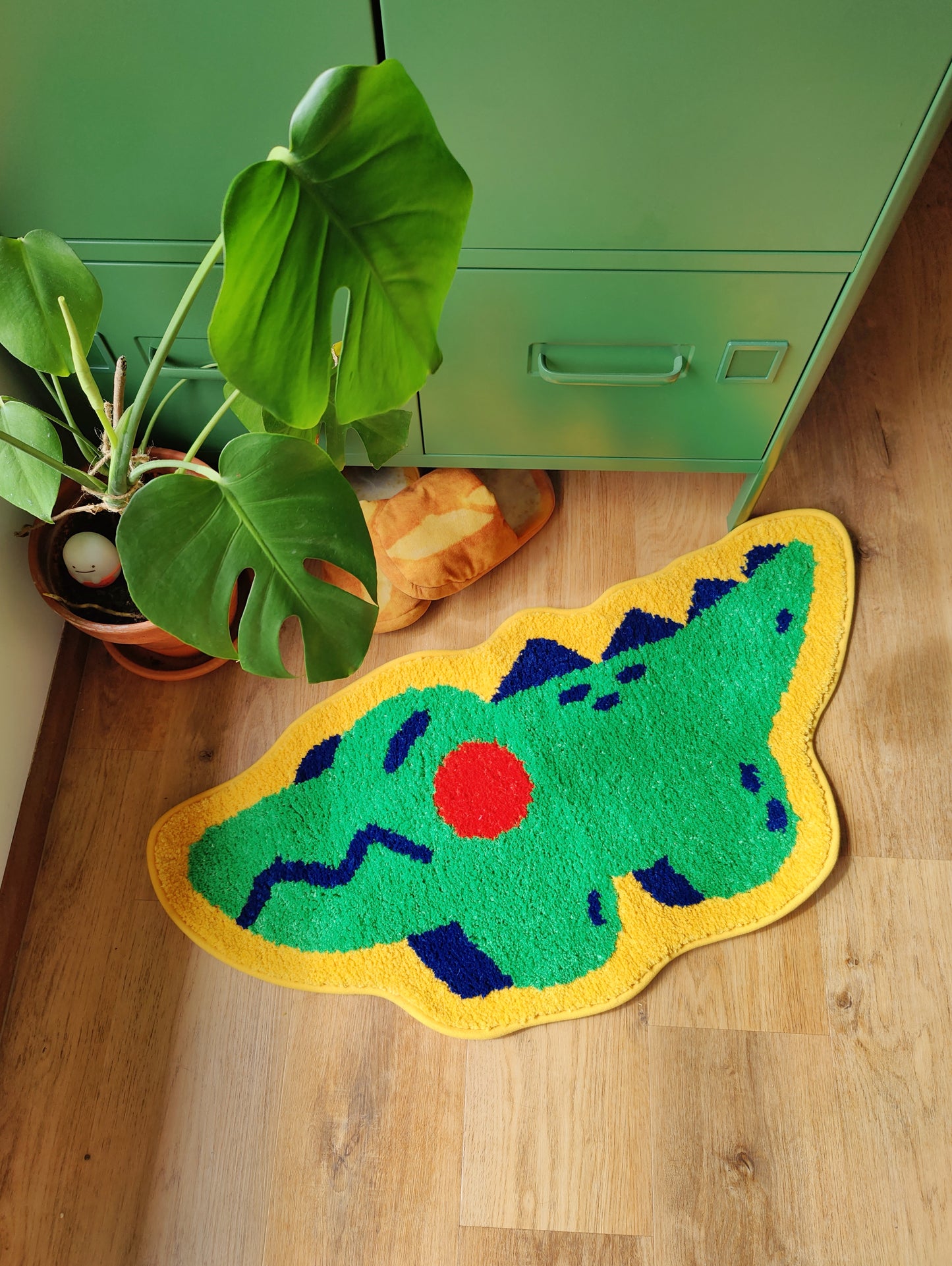 PREORDER - Cutie Croc Yarn Rug