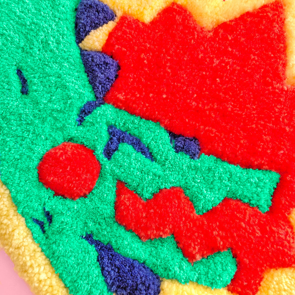 Snappy Crocodile Handmade Fibre Art