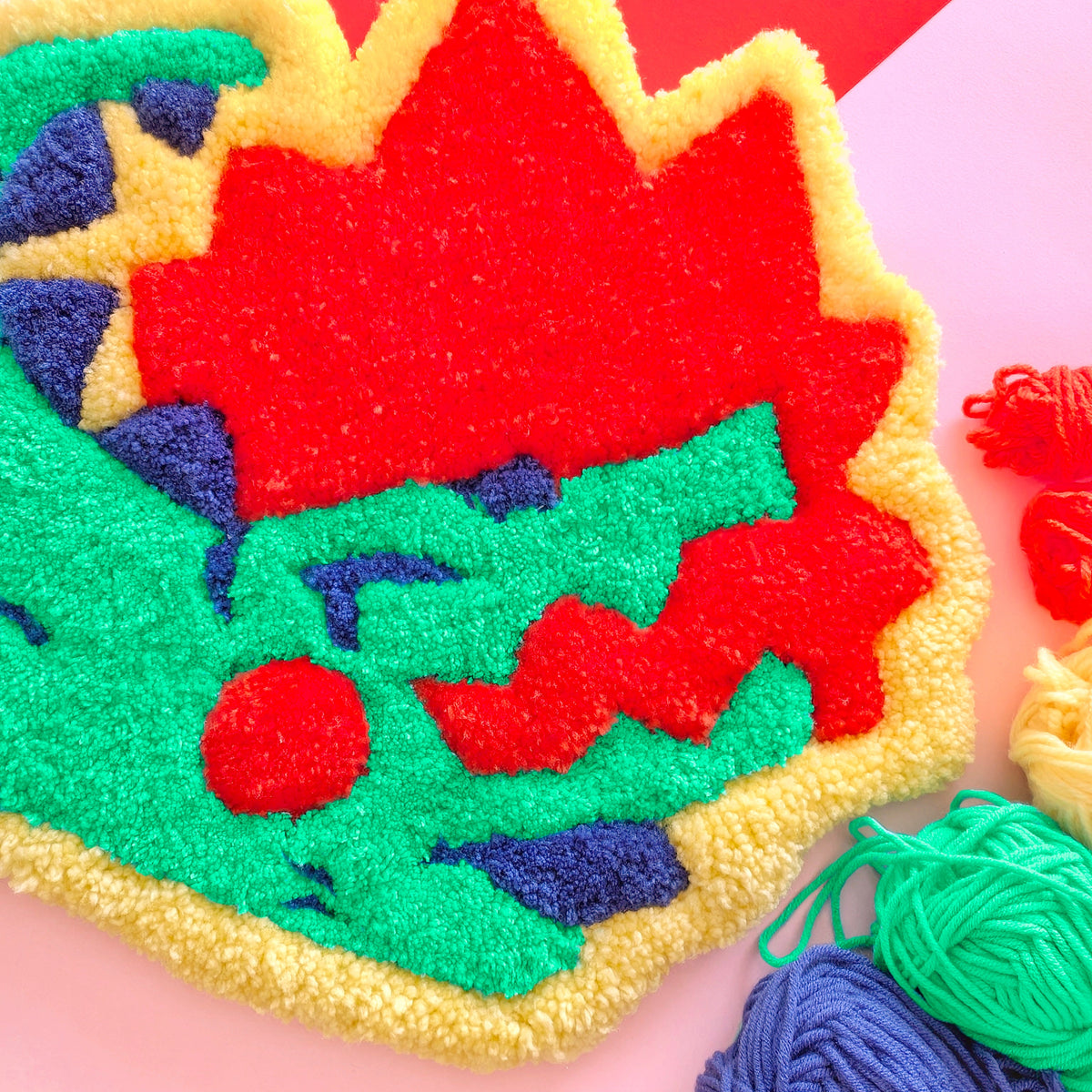 Snappy Crocodile Handmade Fibre Art