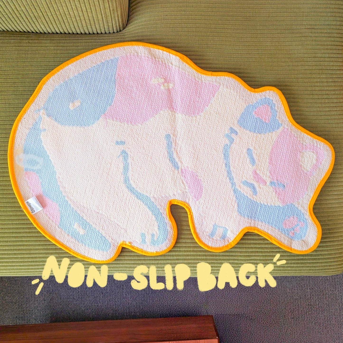 Cat Nap Yarn Rug