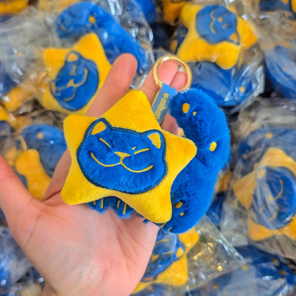 Star Cat Keychain Plush