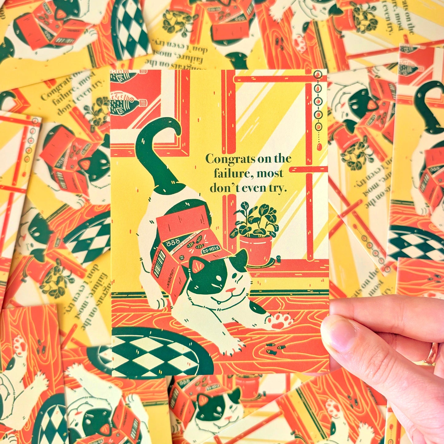 Wonderful Failure A6 Mini Postcard Print