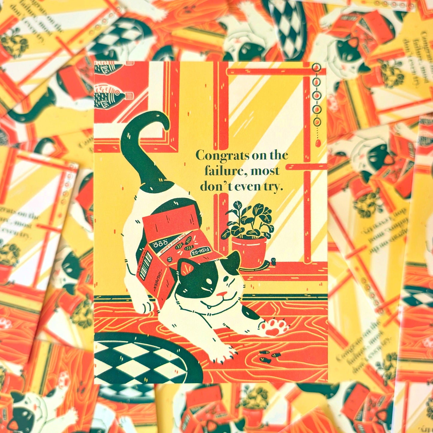 Wonderful Failure A6 Mini Postcard Print