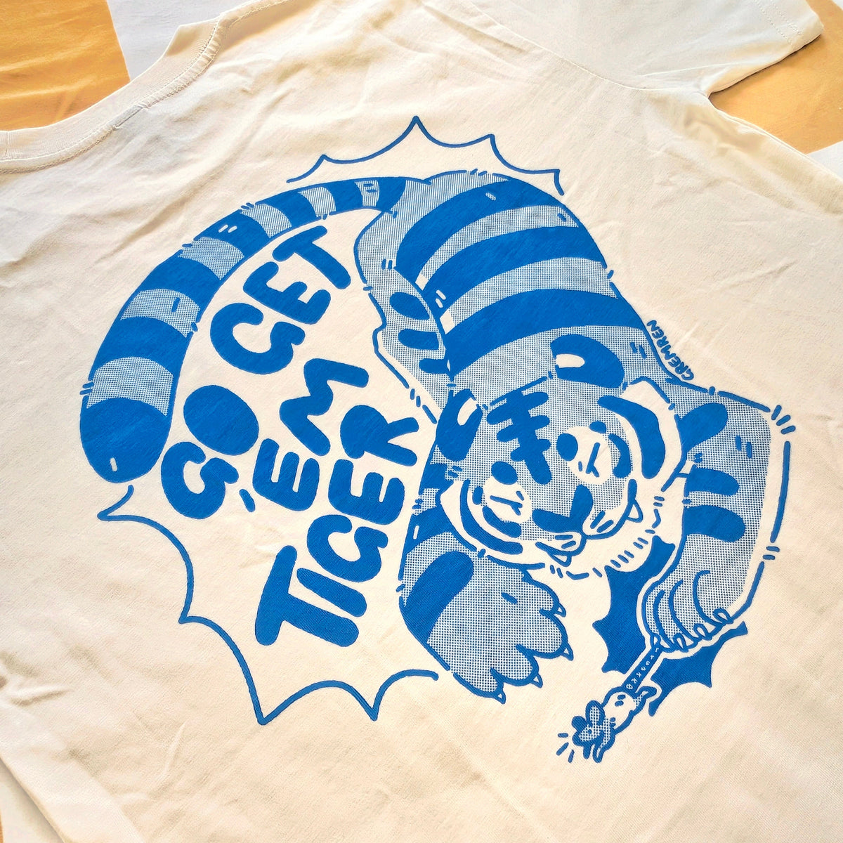 Go Get 'Em Tiger Screen-Printed Tshirt