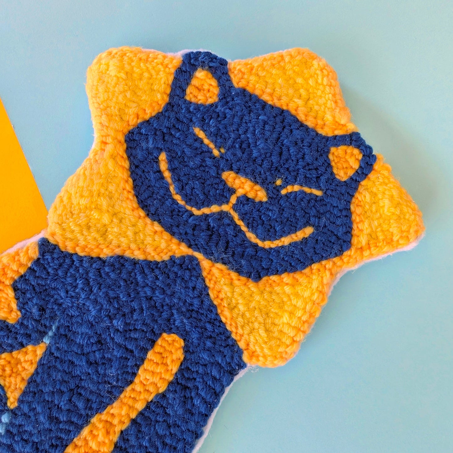 Starlight Cat Handmade Wall Rug